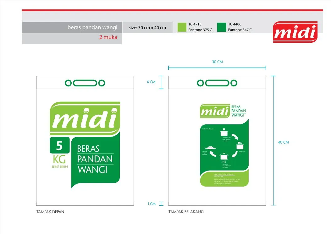 Alfamart and Alfamidi private label packaging