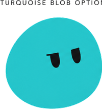 Creative Faith turquoise mascot